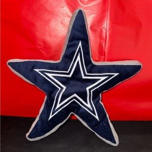 NFL Dallas Cowboys Plush Star Pillow Kids Pillow Small